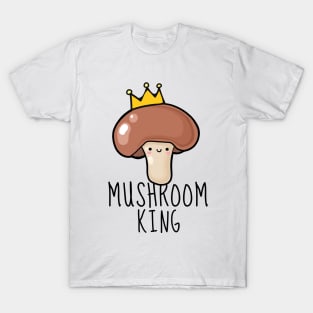 Mushroom King Funny T-Shirt